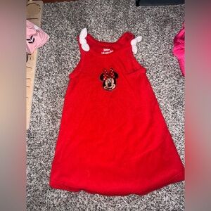 Disney Red Minnie Mouse Bathing Suit Cover